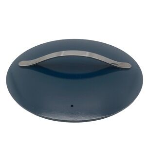 EUC Caraway Replacement Lid Navy Blue Ceramic Coated 12 Inch Fry Pan Sauté Pan